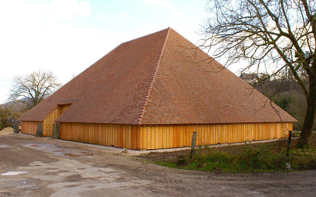 Ancienne tuilerie Vaire le Petit (25) Toitures de