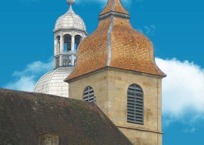 Clochers de l’ancienne abbaye de Faverney (70)